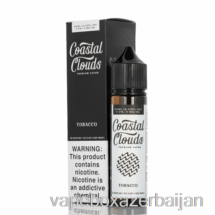 Vape Azerbaijan Tobacco - Coastal Clouds Co. - 60mL 0mg